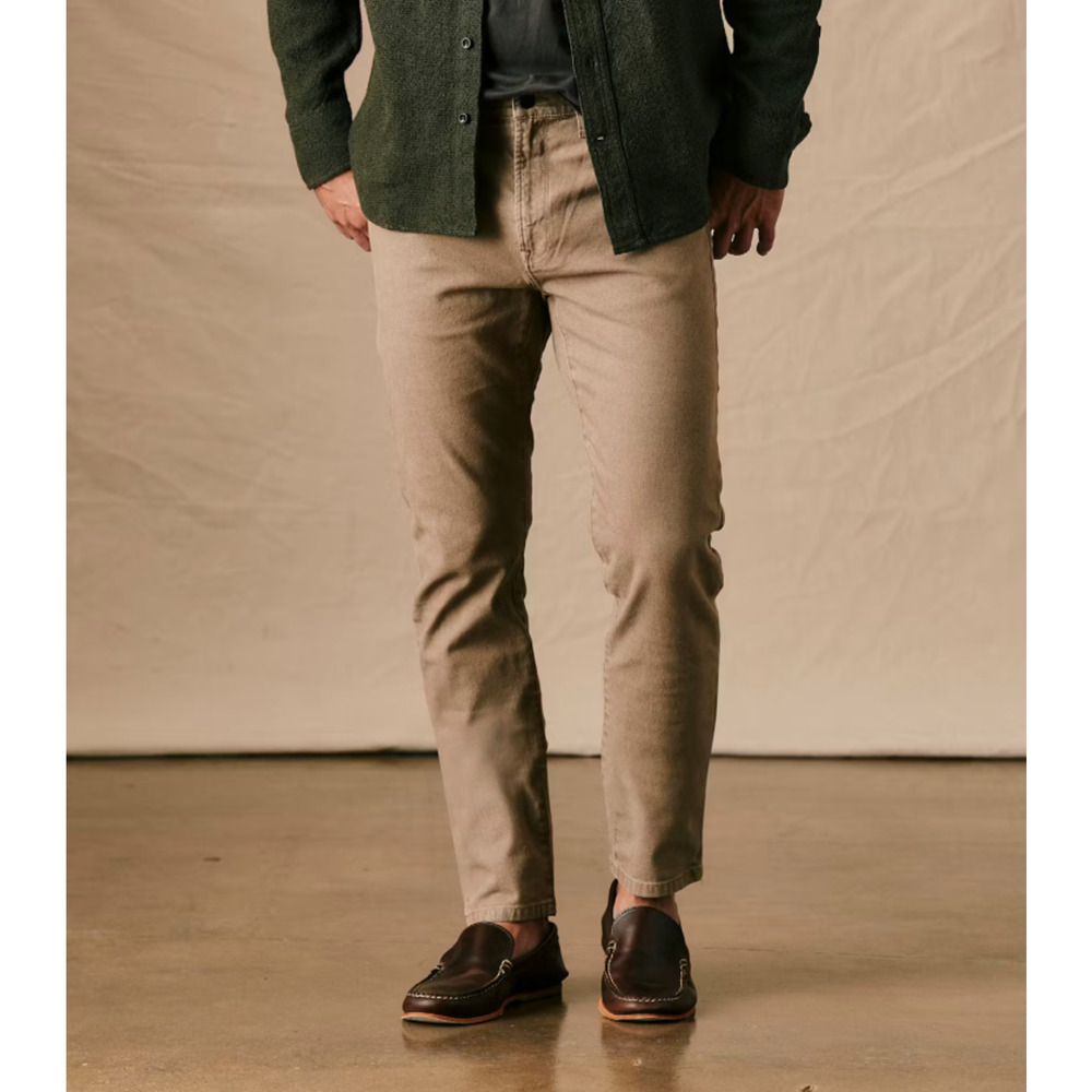 Huckberry proof Straight Jeans in Light Khaki